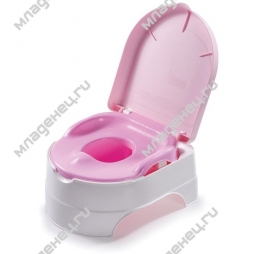 Горшок Summer Infant Набор 2 в 1 Seat &amp; Step Цвет - розовый (с 18 мес)