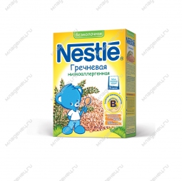 Каша Nestle безмолочная 200 гр Гречневая низкоаллергенная (1 ступень)