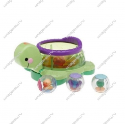 Развивающая игрушка Fisher Price Черепашка с шариками музыкальная с 6 мес.