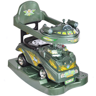 Каталка 3в1 ToysMax Боевая Машина Зеленая 0