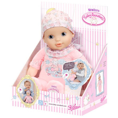 Кукла Zapf Creation Baby Annabell Мягкая с твердой головой, 30 см 1