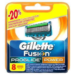 Сменные кассеты для бритья Gillette Fusion ProGlide Power Power 8 шт