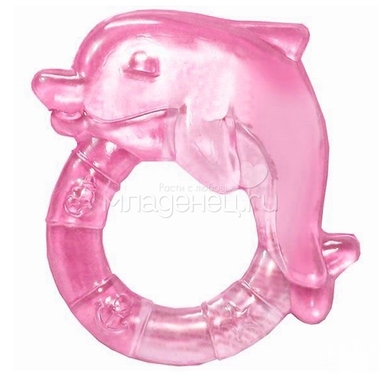 Прорезыватель Canpol Babies Охлаждающий розовый (с 0 мес) 0