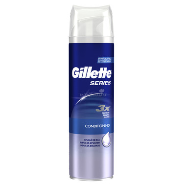 Пена для бритья Gillette 250 мл Series питающая и тонизирующая 0