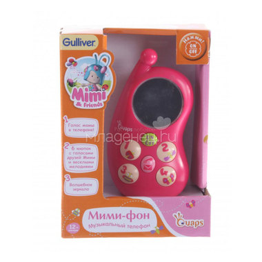 Развивающая игрушка Ouaps Мими-фон телефон с 1 до 3 лет 1