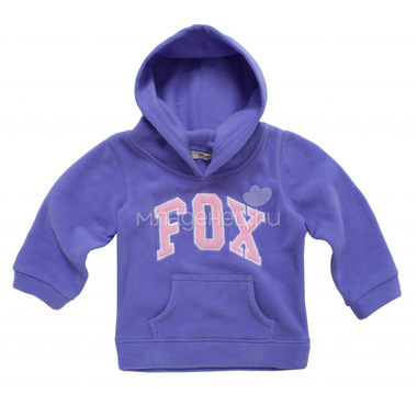Толстовка FOX Фокс цвет сине-фиолетовый с 18 до 24 мес. 0