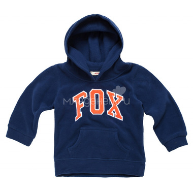Толстовка FOX Фокс цвет синий для мальчика с 18 до 24 мес. 0