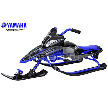 Снегокат YAMAHA YM13001 Apex Snow Bike Titanium Black/Blue 2