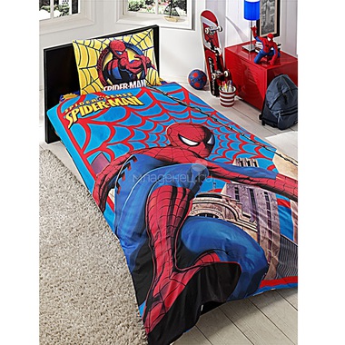 Комплект постельного белья ТАС 1.5 ранфорс Disney Spiderman Sense Gossamer 0