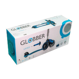 Самокат Y-SCOO RT Globber My free NEW Technology с блокировкой колес Blue Aqua