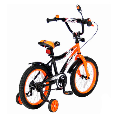 Велосипед двухколесный Velolider 16" Lider Shark 16A-1687 Оранжевый/Черный 2