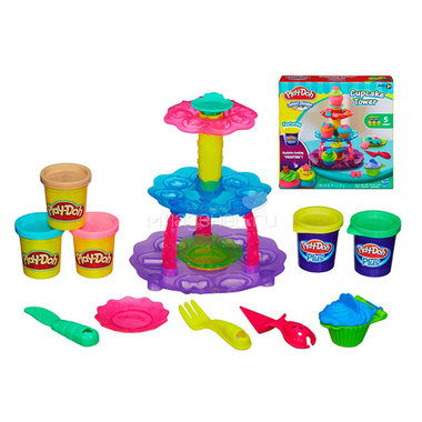 Набор для лепки Play-Doh Башня из кексов 0