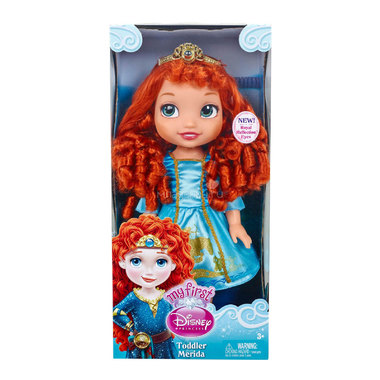 Кукла Disney Princess Малышка Мерида, 31см 0