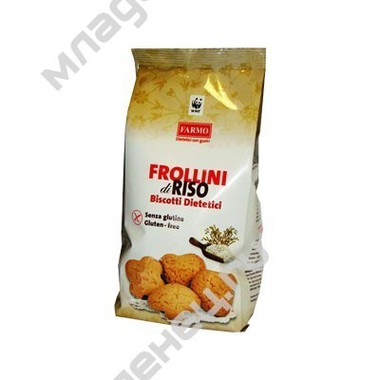 Печенье Farmo 200 гр Frollini di Riso 0