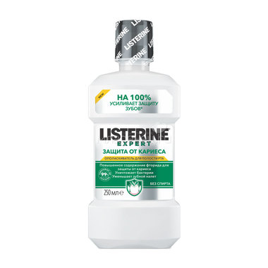 Ополаскиватель для полости рта Listerine Expert Защита от кариеса 250 мл 0