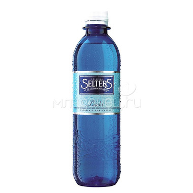 Вода Selters Слабогазированная 0,5 л (пластик) 0