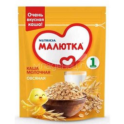 Каша Малютка молочная 220 гр Овсяная (с 5 мес)