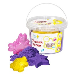 Набор для творчества Genio Kids Умный песок Фиолетовый 0,5 кг