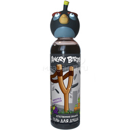 Гель для душа Angry Birds 200 мл Естественная защита (чёрная птица)