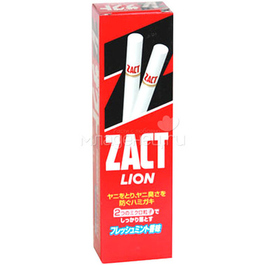 Зубная паста Lion Zact устраняет следы курения 150 гр 0