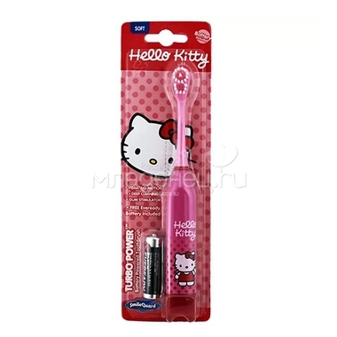 Зубная щетка Roxy-kids на батарейках Hello Kitty TURBO POWER MAX 0