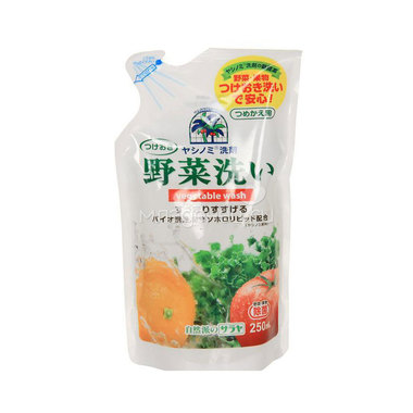 Cредство для мытья овощей и фруктов Yashinomi (Saraya) 250 мл. (запасной блок) 0