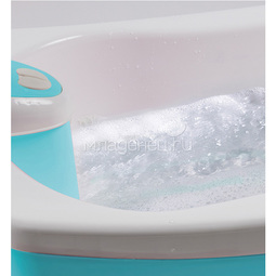 Ванночка-джакузи Summer Infant с душевым краником Lil'Luxuries, голубая