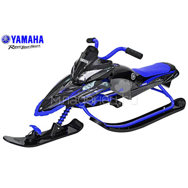 Снегокат YAMAHA YM13001 Apex Snow Bike Titanium Black/Blue 1