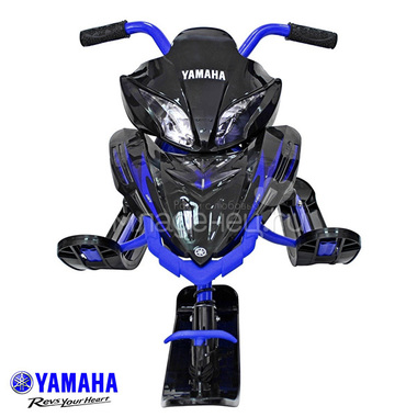 Снегокат YAMAHA YM13001 Apex Snow Bike Titanium Black/Blue 4