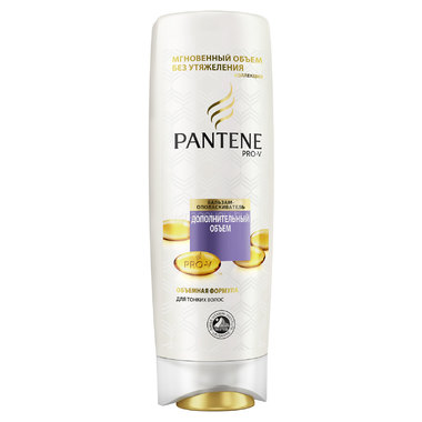 Бальзам-ополаскиватель для волос Pantene Дополнительный объем 200 мл 0