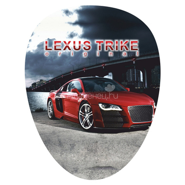 Велосипед RT Lexus Trike original Grand Print Deluxe New Design 2014 колеса EVA Красный 5