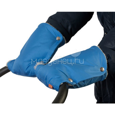 Муфты-рукавички Чудо-Чадо меховые Голубой 1