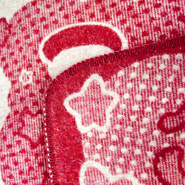 Одеяло Споки Ноки байковое 100% хлопок жаккард 100х118 Слоник (розовый) 1