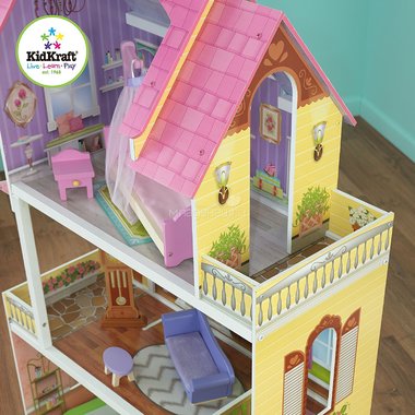 Кукольный домик KidKraft Флоренс Florence Dollhouse, 10 предметов мебели 4