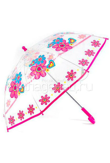 Зонтик Top Toys Цветы, прозрачный  0