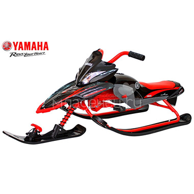 Снегокат YAMAHA YM13001 Apex Snow Bike Titanium Black/Red 2