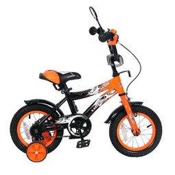 Велосипед двухколесный Velolider 12&quot; Lider Shark 12A-1287 Оранжевый/Черный