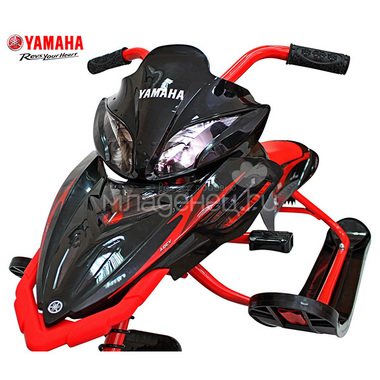 Снегокат YAMAHA YM13001 Apex Snow Bike Titanium Black/Red 16