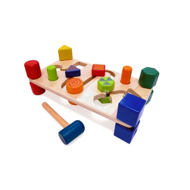 Развивающая игрушка I`m Toy Скамейка для изучения формы предметов 0