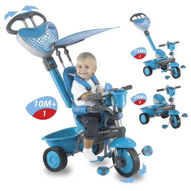 Велосипед Smart Trike Zoo Голубой 1573900 1