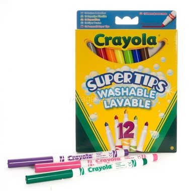 Фломастеры Crayola Супертипс 1