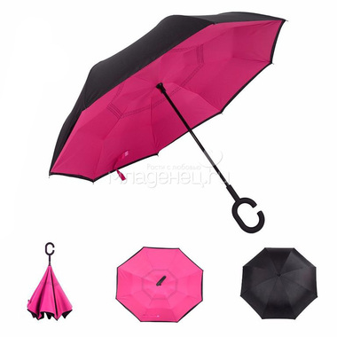 Зонт наоборот Sunday Однотонный цвета в ассортименте 0