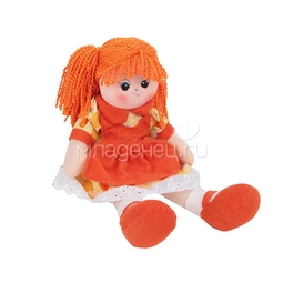 Кукла Gulliver 40см Апельсинка в платье с сердечками