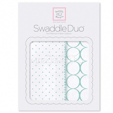 Набор пеленок SwaddleDesigns Swaddle Duo SC Classic 0
