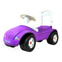 Каталка-автомобиль RT Мерсик ОР016 с клаксоном Фиолетовая