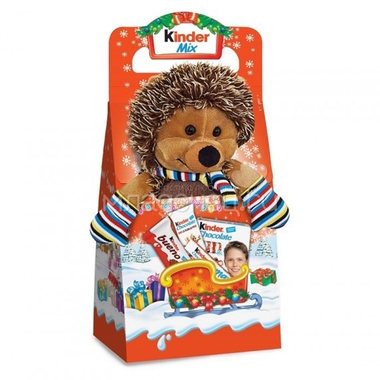 Набор подарочный Kinder МИКС с плюшевой игрушкой 137,5 гр 4