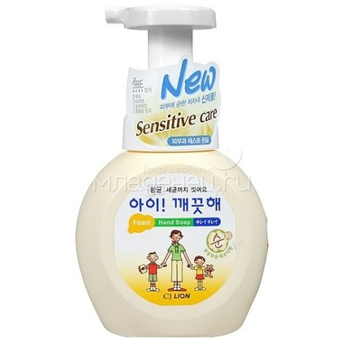 Пенное мыло для рук CJ Lion Ai - Kekute с антибактериальным эффектом, 250 мл 0
