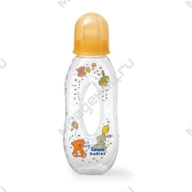 Бутылочка Canpol Babies с силиконовой соской Бублик с силиконовой соской (с 3 мес) 250 мл арт 56/200 3