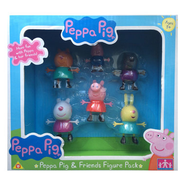 Игровой набор Peppa Pig Пеппа и друзья 0