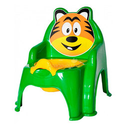 Горшок Doloni Тигра зеленый